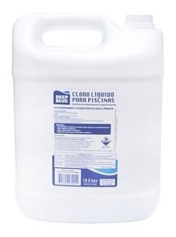 Cloro Liquido Para Piscina 10 Litros