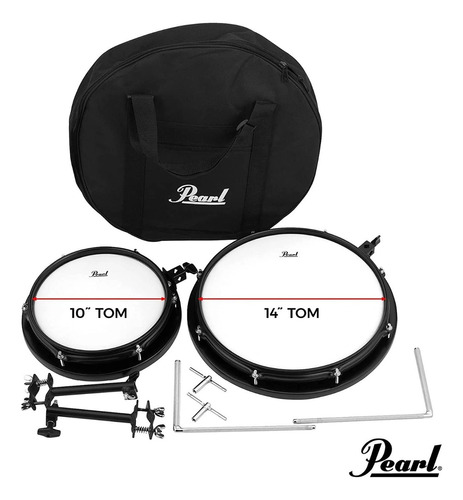 Kit Pearl Pctk-1014 Compact Traveller Toms 10  Y 14  C/funda