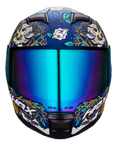 Hax Helmets. Casco Integral Dot + Ece 06. Force Night Legend