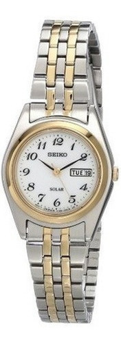 Reloj Seiko Sut116 De Mujer De Acero Inoxidable De Dos Tonos