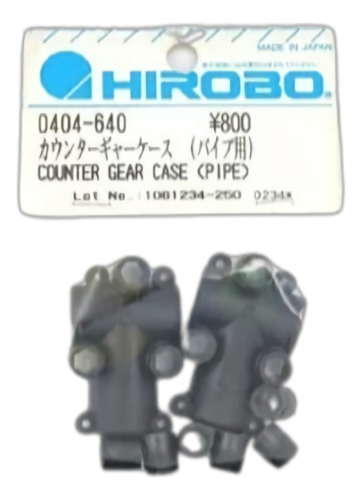 Hirobo 0404-640 Counter Gear Case Helic Rc Repuest