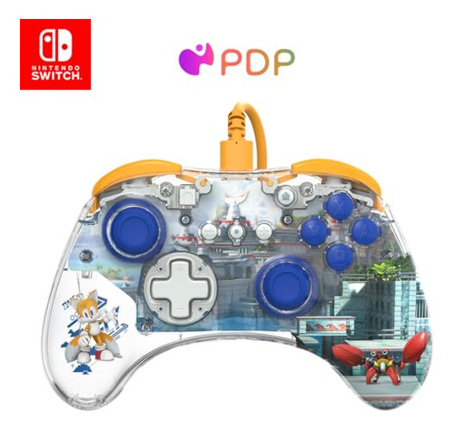 Pdp Realmz Nintendo Switch Pro Controller Con Led Y Jack 3.5