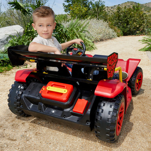 Montable Eléctrico. Dino Dune Buggy. B Recarga 12v. 2 Plazas Color Rojo