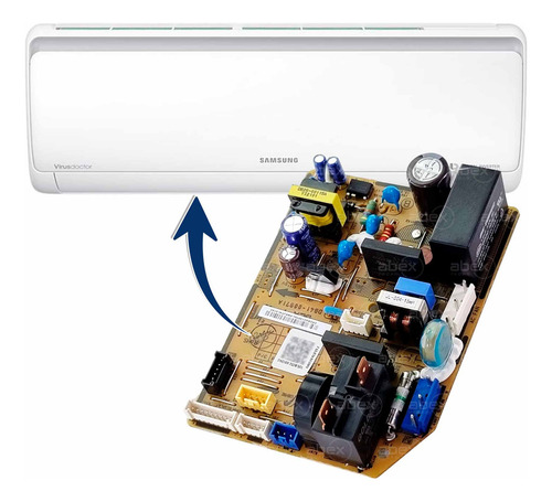 Placa Evaporadora Para Uso Em Ar Condicionado Samsung Inverter 9000 12000 Aqv09 Aqv12 Db93-10859l
