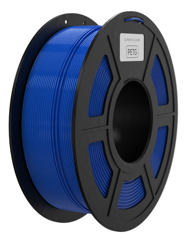 Filamento Pet. 75 Mm, 1 Kg, Resistente A 3d. Azul