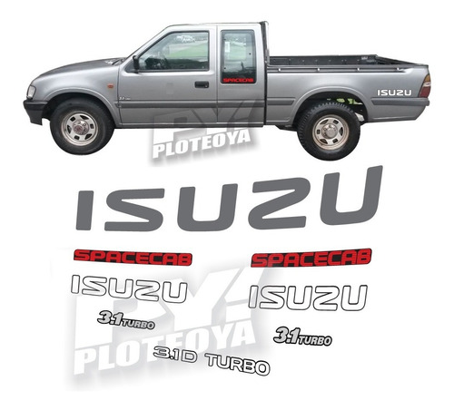 Kit Calcos Isuzu Space Cab 3.1 Laterales + Porton - Ploteoya