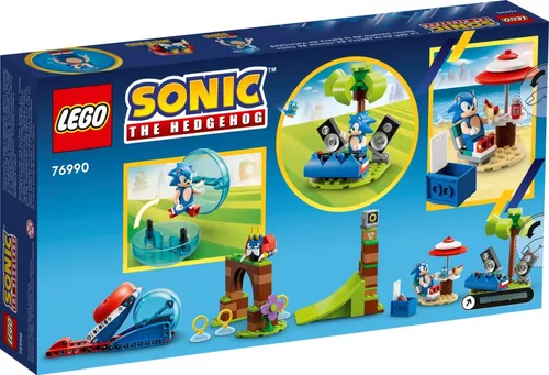 Lego Sonic 76990 Desafio Da Esfera De Velocidade Do Sonic - Quantidade De  Peças 292