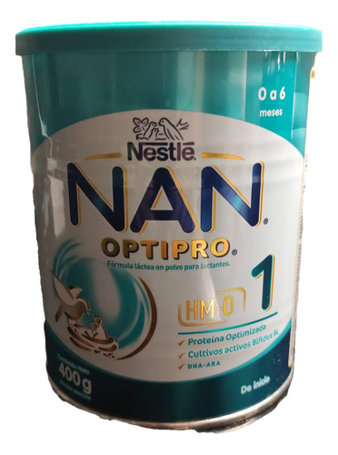 Nestlé Nan Optipro 1 En Polvo. 3 Latas De 400g C/u