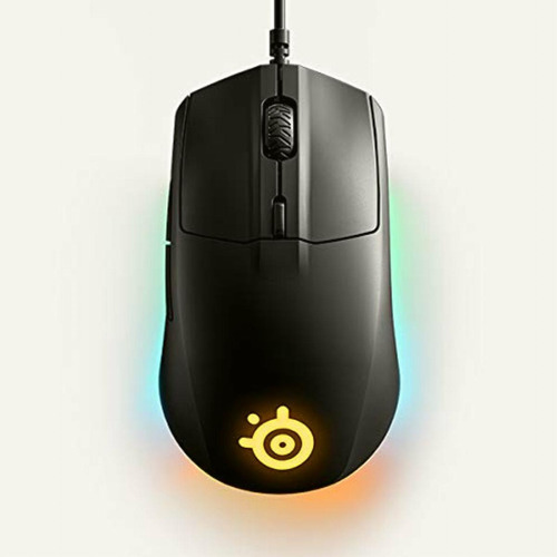 Steelseries Rival 3 Ratón Para Juegos 8.500 Cpi Truemove Color Negro