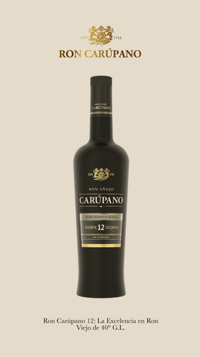 Caja Ron Carúpano 12 Años X 12 Unidades