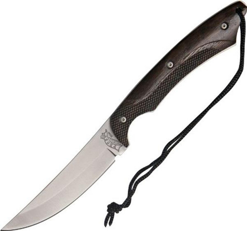 Frost Traditionalist Fixed Blade Knife, 3.5in, Stainless Bla