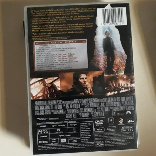 Guerra Dos Mundos Dvd Original
