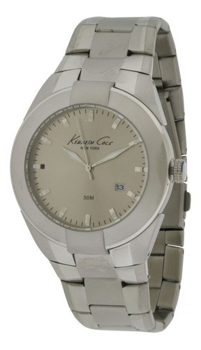 Reloj Kenneth Cole Gris Dial Redondo Para Caballero