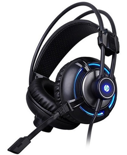 Audífonos gamer HP H300 con luz LED