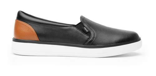 Imagen 5 de 8 de Zapatos Sneaker Mujer Sport Casual Negro Flexi 107701 Gnv®