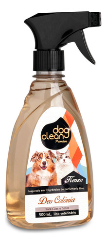 Deo Colonia Kenzo 500ml Dog Clean Cães E Gatos Profissional