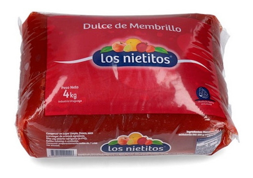 Dulce De Membrillo 4 Kg Los Nietitos