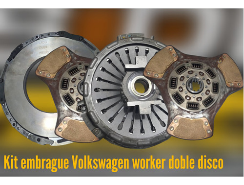 Kit Embrague Volkswagen Worker 18-310 Doble Disco Eaton Orig