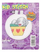 Comprar Janlynn  Kit Para Cuadro Kid Oso Y Kit De Punto De Cruz Dise