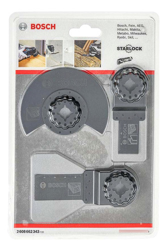 2608662343 Kit Basico De Laminas Para Multicortadora Bosch