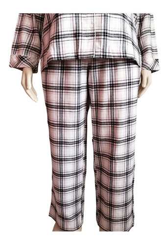 Pijama Mujer Invierno Afranelado Charter Club