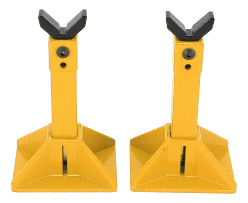 Juguete Rc De Metal Amarillo Para Coche, 1 Par, Con Soporte