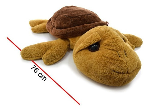 Imagen 3 de 5 de Peluche Tortuga De Agua 76cm Original Phi Phi Toys