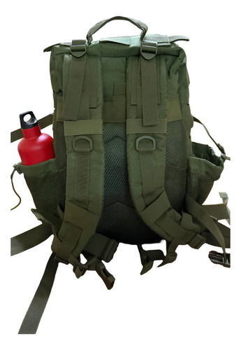 Mochila Tactica Militar Importadas 45lts Panzer Impermeables Verde Oliva Americano Lisa