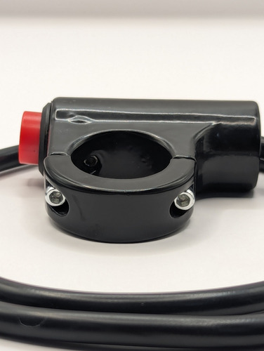 Botón Interruptor De Luces Intermitentes De Aluminio Moto