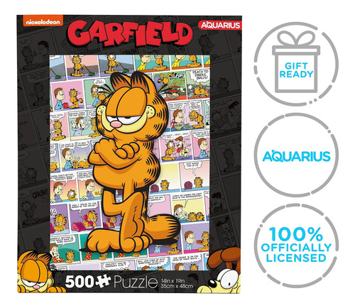 Aquarius Garfield Puzzle (rompecabezas De 500 Piezas) - Sin