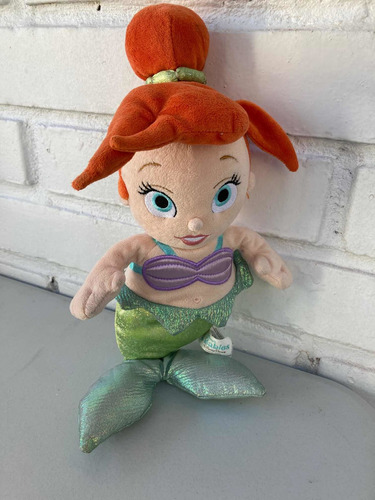 Peluche Mini De La Sirenita Ariel Original Usado Disney