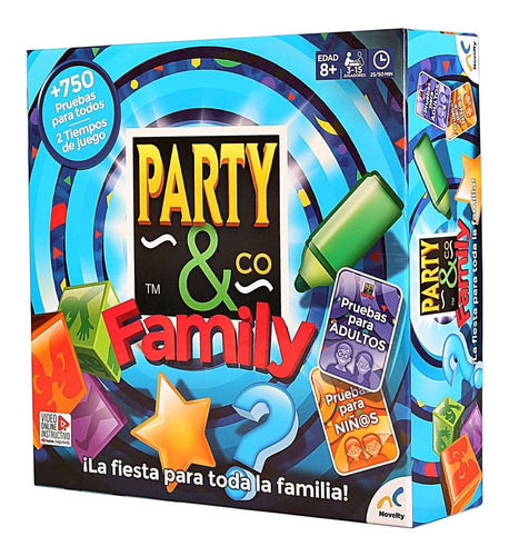 Juego Party & Co Family Marca Novelty