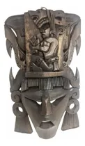 Comprar Mascara Madera Artesanía Maya Chichen 40 Cm Maíz  Kukulcan 