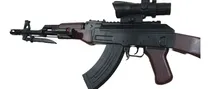 Comprar Rifle Juguete Airsoft Ak-47 Automática + 5000 Balines De Gel
