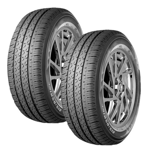 Paquete De 2 Llantas 225/70 R15 Saferich Frc96 8c Carga Msi