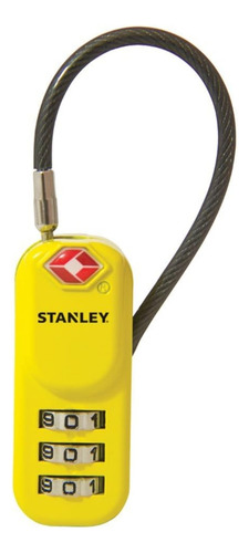 Candado De Combinación Para Maleta Yelow Travelmax Stanley