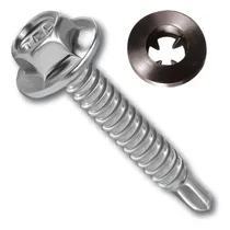 Comprar Tornillo Autoperforante Tel Hex 14 X 3 (6,3 X 76mm) Chapa Perfil C\u002Farandela Caja X 700 Envío Gratis! Ubi
