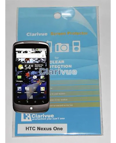 Kit Películas Protetoras Clarivue Para Htc Google Nexus One