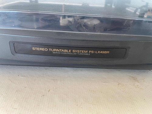Stereo Turntable System Sony Os Lx49br No Estado (Usado)