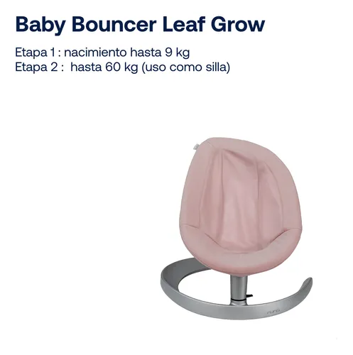 Baby Bouncer Nuna Leaf Grow Blush