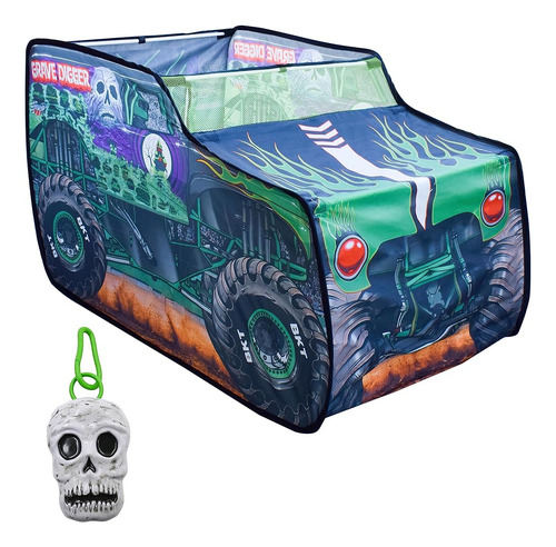 Monster Jam Grave Digger Pop Up Carpa