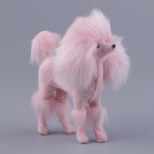 Patrón De Superficie De Felpa Suave 2x Poodle Pink 
