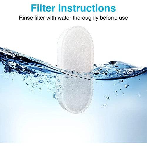 Eox 8 Paquetes De Filtro De Fuente De Agua Para Gatos De Rep
