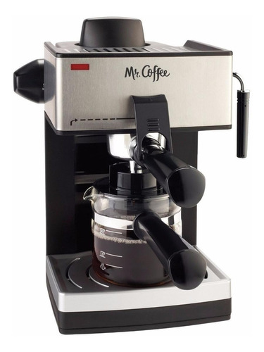 Cafeteira Mr. Coffee ECM160 automática preta e prata expresso 120V