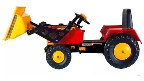 Tractor A Pedal Y Cadena Master C/ Pala Biemme 3 A 6 Años