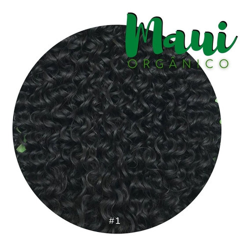 Cabelo Orgânico Em Tela Cacheado Maui - Ser Mulher - 300 Gr Cor #1