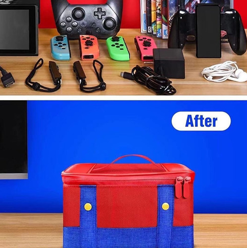 Estuche Funda Para Switch Nintendo / Oled Accesorios Viaje