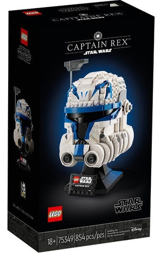 Lego Star Wars (75349) Casco Del Capitán Rex Cantidad de piezas 854