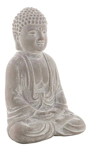 Buddha Sentado Concreto 12x16cm
