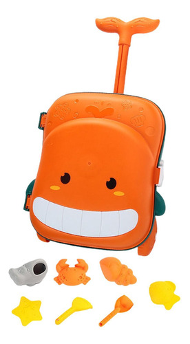 Juguete De Playa Para Niños, Cubierta De Carrito, Naranja